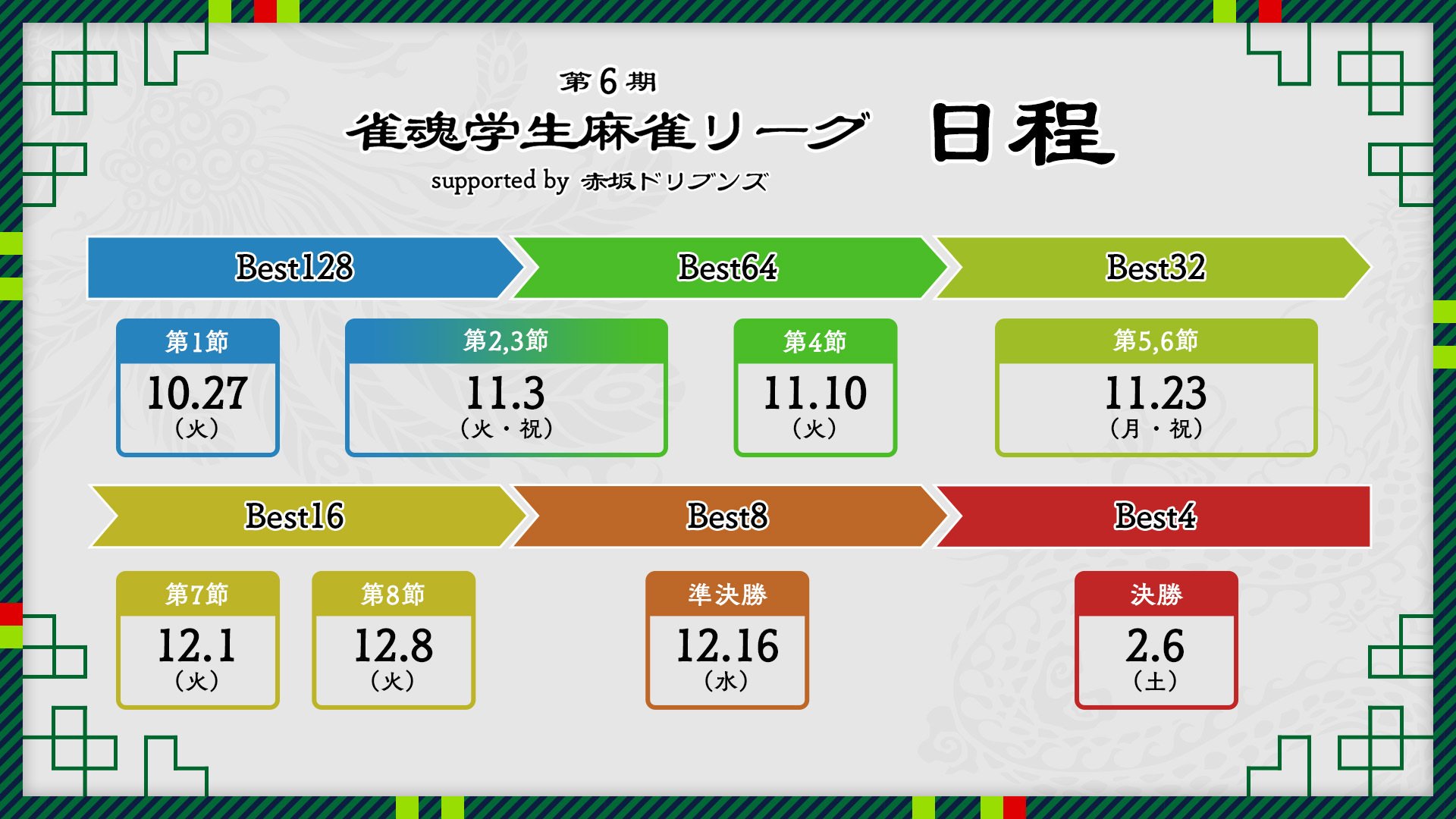 第6期雀魂学生麻雀リーグ